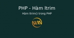 Hàm ltrim() trong PHP