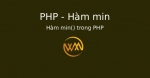 Hàm min() trong PHP