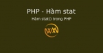 Hàm stat() trong PHP