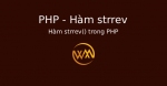 Hàm strrev() trong PHP