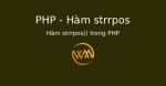 Hàm strrpos() trong PHP