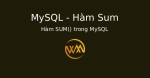 Hàm SUM() trong MySQL