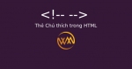 Thẻ Chú thích trong HTML