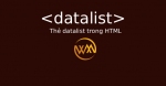 Thẻ datalist trong HTML