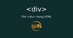 Thẻ DIV trong HTML