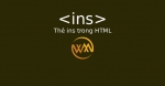 Thẻ ins trong HTML