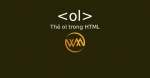Thẻ ol trong HTML