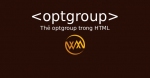 Thẻ optgroup trong HTML