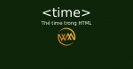 Thẻ time trong HTML