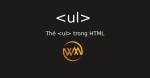 Thẻ UL trong HTML