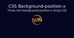 Thuộc tính background-position-x trong CSS