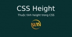 Thuộc tính height trong CSS