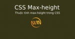 Thuộc tính max-height trong CSS