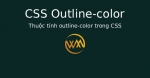 Thuộc tính outline-color trong CSS