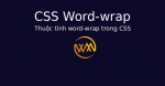Thuộc tính word-wrap trong CSS