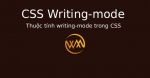 Thuộc tính writing-mode trong CSS