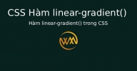 Hàm linear-gradient() trong CSS