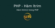 Hàm ltrim() trong PHP