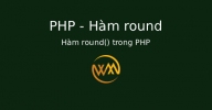 Hàm round() trong PHP