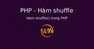 Hàm shuffle() trong PHP