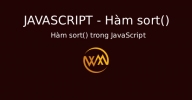 Hàm sort() trong JavaScript