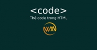 Thẻ code trong HTML