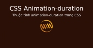 Thuộc tính animation-duration trong CSS