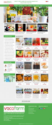 Thiết kế website Bán Đông trùng hạ thảo WM 02