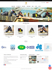 Thiết kế website Bán Giày Dép WM 02