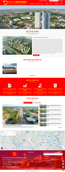 Thiết kế website Bất động sản WM 04