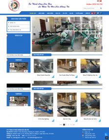 Thiết kế website Cơ khí WM 05