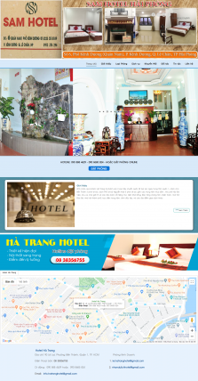 Thiết kế website Khách sạn, Đặt Phòng Khách sạn WM 01