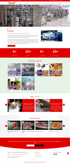 Thiết kế website Ngành Công Nghệ Thực Phẩm WM 01