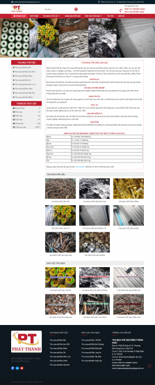 Thiết kế website Thu Mua Phế Liệu WM 02