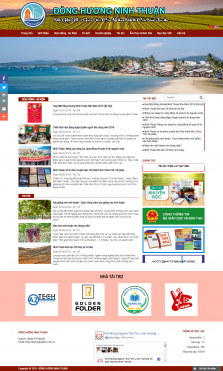 Thiết kế website Đồng Hương WM 01