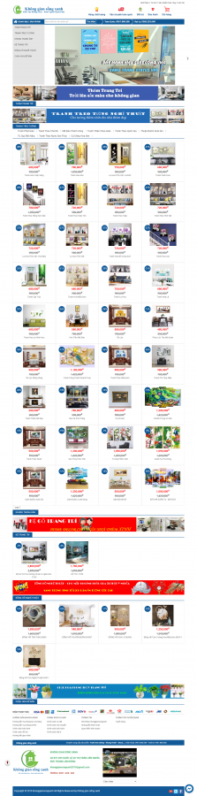 Thiết kế web Trang trí nội thất WM 01