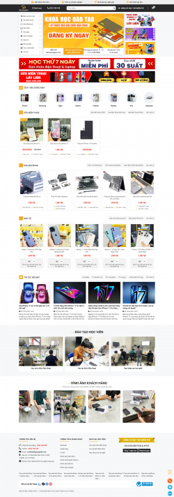 Mẫu Website WM93901 - Được thiết kế tại Cà Mau