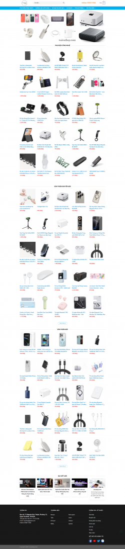 Thiết kế website Bán thiết bị thông minh WM 01