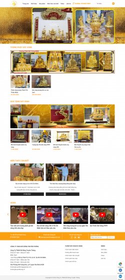 Thiết kế website Đồ Đồng WM 02