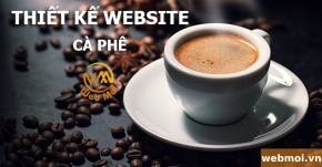 Thiết kế website Bán Cà Phê, Quán Cà Phê, Bán Máy pha Cà Phê