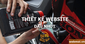 Thiết kế website Bán Dầu Nhớt, Phân phối Dầu Nhớt