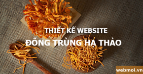 Thiết kế website Bán Đông Trùng Hạ Thảo