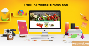 Thiết kế website Bán hàng Nông sản, Thực phẩm sạch
