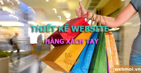 Thiết kế website Bán Hàng Xách Tay, Hàng Order cao cấp
