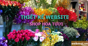 Thiết kế website Bán Hoa Tươi, Shop Hoa, Điện Hoa