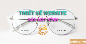 Thiết kế website Bán Mắt kính