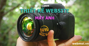 Thiết kế website Bán Máy ảnh