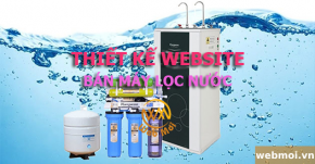 Thiết kế website Bán Máy lọc nước