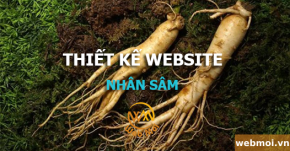 Thiết kế website Bán Nhân Sâm