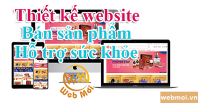 Thiết kế website Bán sản phẩm hỗ trợ sức khỏe